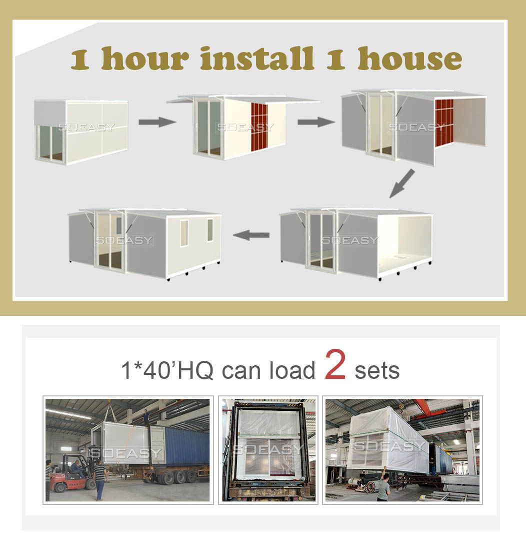 expandable container house