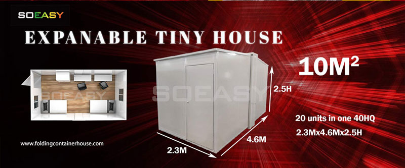 expandable container house 10square meter