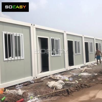 Cina 20ft Flat Pack Container House memproduksi