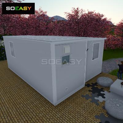 Desain terbaru rumah kontainer Soeasy yang dapat diperluas untuk rumah