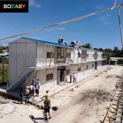 Kamp Buruh Jenis Paling Ekonomis Di Lokasi Konstruksi Rumah K Prefabrikasi Untuk Rumah Buruh Menggunakan