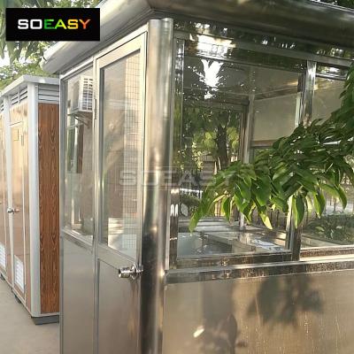 Best Selling Customized Container house foldable china folding container house Security booth
