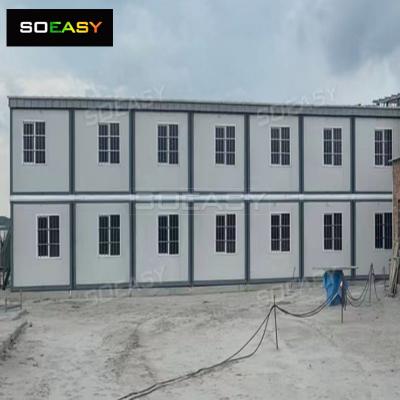 Lipat Rumah Kontainer Modular Panel Dinding Tahan Api Rumah Kontainer Lipat Lipat Prefab
    