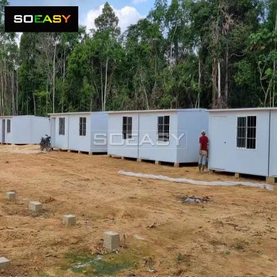 Rumah Prefab Akomodasi Kamp Asrama Pekerja Kamp Pertambangan Lokasi Konstruksi Rumah Prefabrikasi