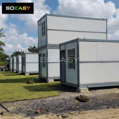 Rumah Lipat Prefab Asrama Kamp Pertambangan Akomodasi Lokasi Konstruksi Kamp Buruh