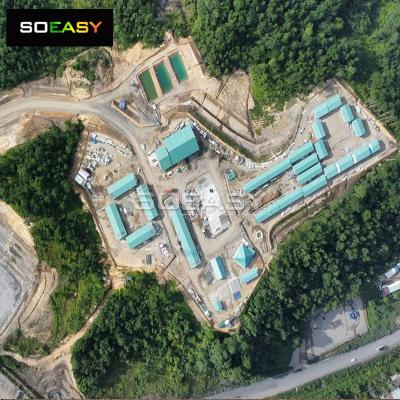 Asrama Pekerja Kamp Buruh Kamp Pertambangan Lokasi Konstruksi Kamp Minyak & Gas
