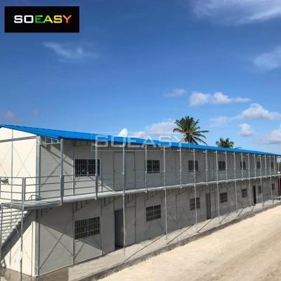 Rumah Modular Prefab Akomodasi Pekerja Kamp Buruh Akomodasi Kamp Pertambangan