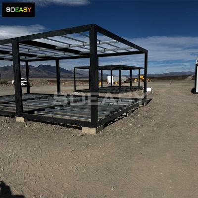SOEASY Rumah Kontainer Mewah yang Dapat Dilepas untuk proyek rumah portabel solusi akomodasi bergerak pemasok rumah modular portabel